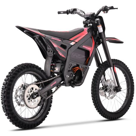 Motocross électrique CRZ - IRON XR - 12 000W 72V - 18"/21" - Rouge