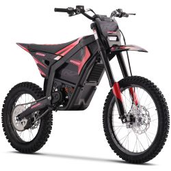 Motocross électrique CRZ - IRON XR - 12 000W 72V - 18"/21" - Rouge
