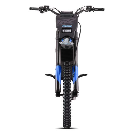 Motocross électrique CRZ - IRON XR - 12 000W 72V - 18"/21" - Bleu