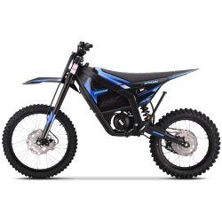 Motocross électrique CRZ - IRON XR - 12 000W 72V - 18"/21" - Rouge