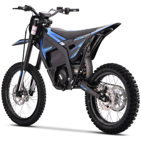 Motocross électrique CRZ - IRON XR - 12 000W 72V - 18"/21" - Rouge