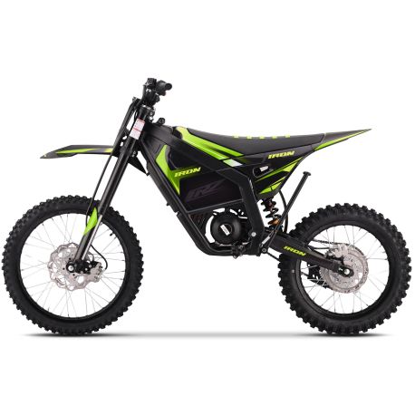 Motocross électrique CRZ - IRON XR - 12 000W 72V - 18"/21" - Rouge