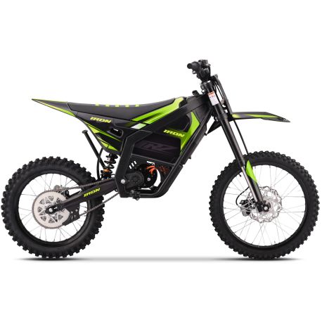 Motocross Eléctrica IRON XR 12000W 72V Verde