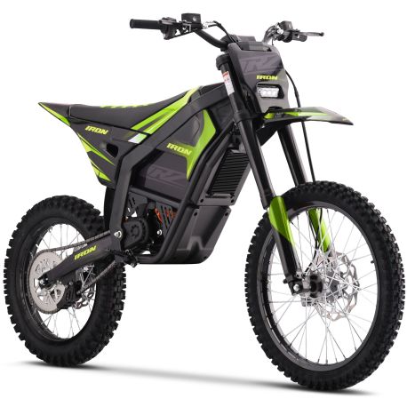 Motocross électrique CRZ - IRON XR - 12 000W 72V - 18"/21" - Rouge