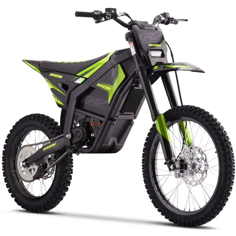 Motocross électrique CRZ - IRON XR - 12 000W 72V - 18"/21" - Rouge