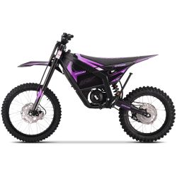 Motocross électrique CRZ - IRON XR - 12 000W 72V - 18"/21" - Rouge