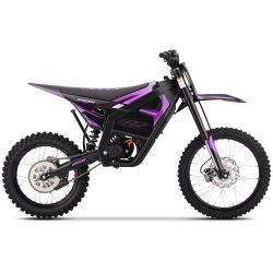Motocross électrique CRZ - IRON XR - 12 000W 72V - 18"/21" - Rouge