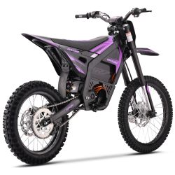 Motocross électrique CRZ - IRON XR - 12 000W 72V - 18"/21" - Rouge