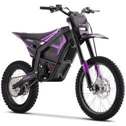 Motocross électrique CRZ - IRON XR - 12 000W 72V - 18"/21" - Rouge
