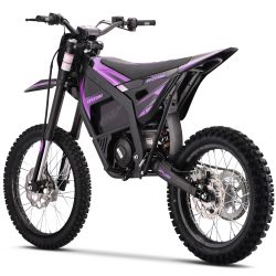 Motocross Elétrica IRON XR 12000W 72V Roxa