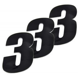 Plaque Number YCF 18cm