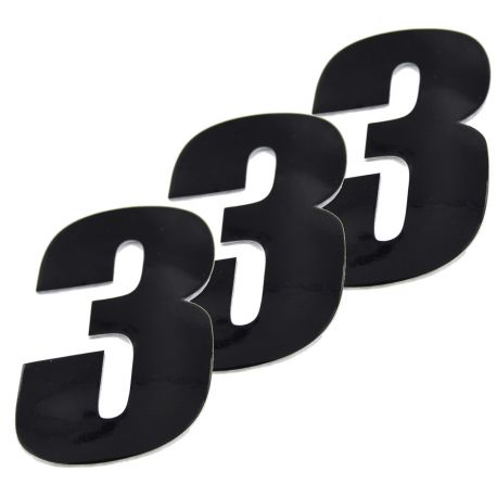 Plaque Number YCF 18cm
