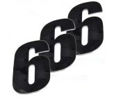 Plaque Number YCF 18cm