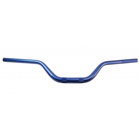 Guidon racing alu sans barre Bleu Dirt Bike