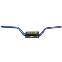 Guidon racing alu sans barre Bleu Rockstar / Pro Taper