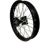 Roue Avant 17" Noir acier 15mm Dirt Bike