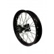 Cerchio Ant 10" acciaio nero (asse 12/15mm) 