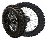 Pack de Roue complete 14"/17" Dirt Bike