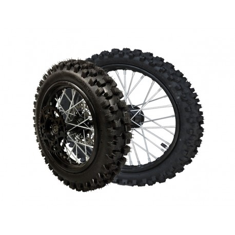 Pack de Roue complete 12"/14" Dirt Bike