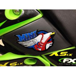 Front Fork Rockstar Stickers X2