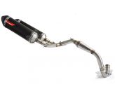 TWIN Exaust Scalvini Black Edition "INOX" (YCF, CRF50, KLX)