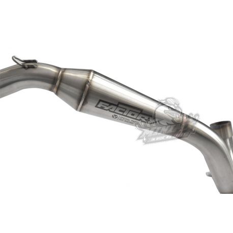 TWIN Exaust Scalvini Black Edition "INOX" (YCF, CRF50, KLX)