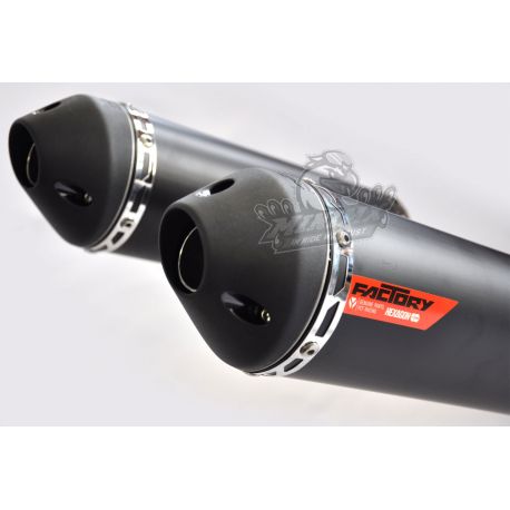 TWIN Exaust Scalvini Black Edition "INOX" (YCF, CRF50, KLX)