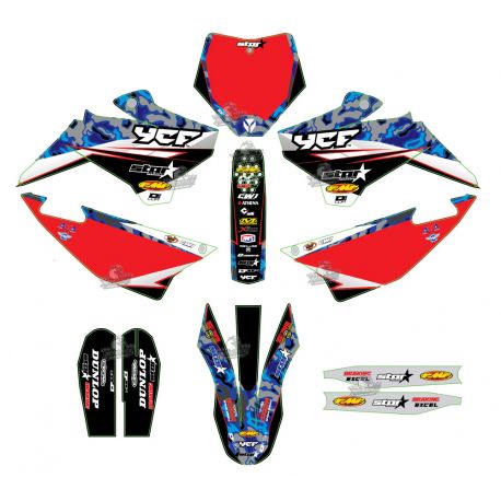 Kit Decoration YCF CAMO STAR