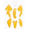 Kit plastique CRF50 jaune Dirt Bike