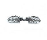 Cale Pied Acier Gris