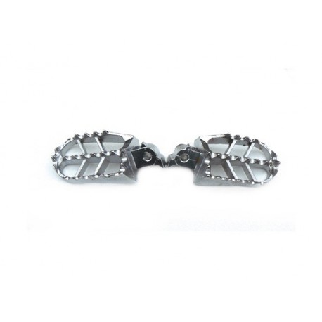 Cale Pied Acier Gris