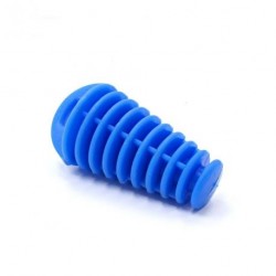 Blue Muffler Plug for Washing