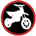 Cruz de Bolso/Moto Crian&ccedil;a/Adolescente