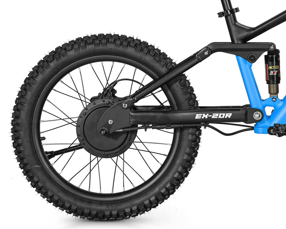 Puissant moteur brushless de 750W + Batterie Lithium 36V 7.8Ah