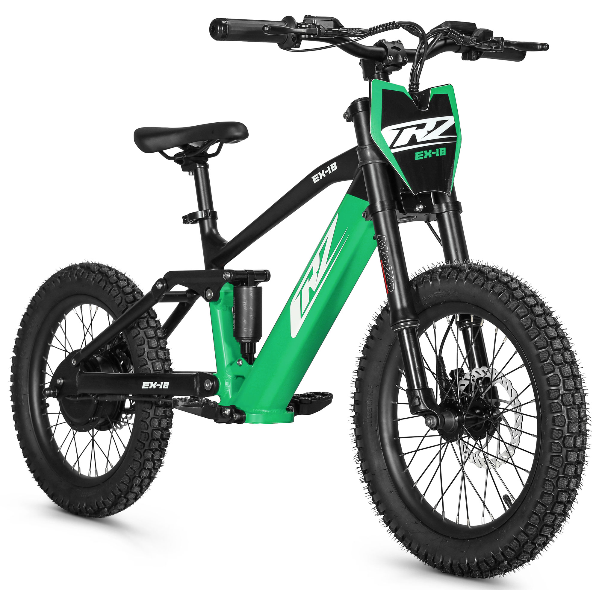 Fourche Hydraulique Inversée 500mm + Amortisseur Arriere 800LBS H&T 320