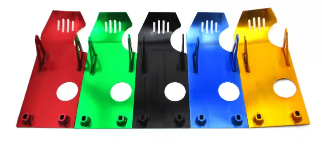 Protezione universale per scarpe in alluminio per moto da cross