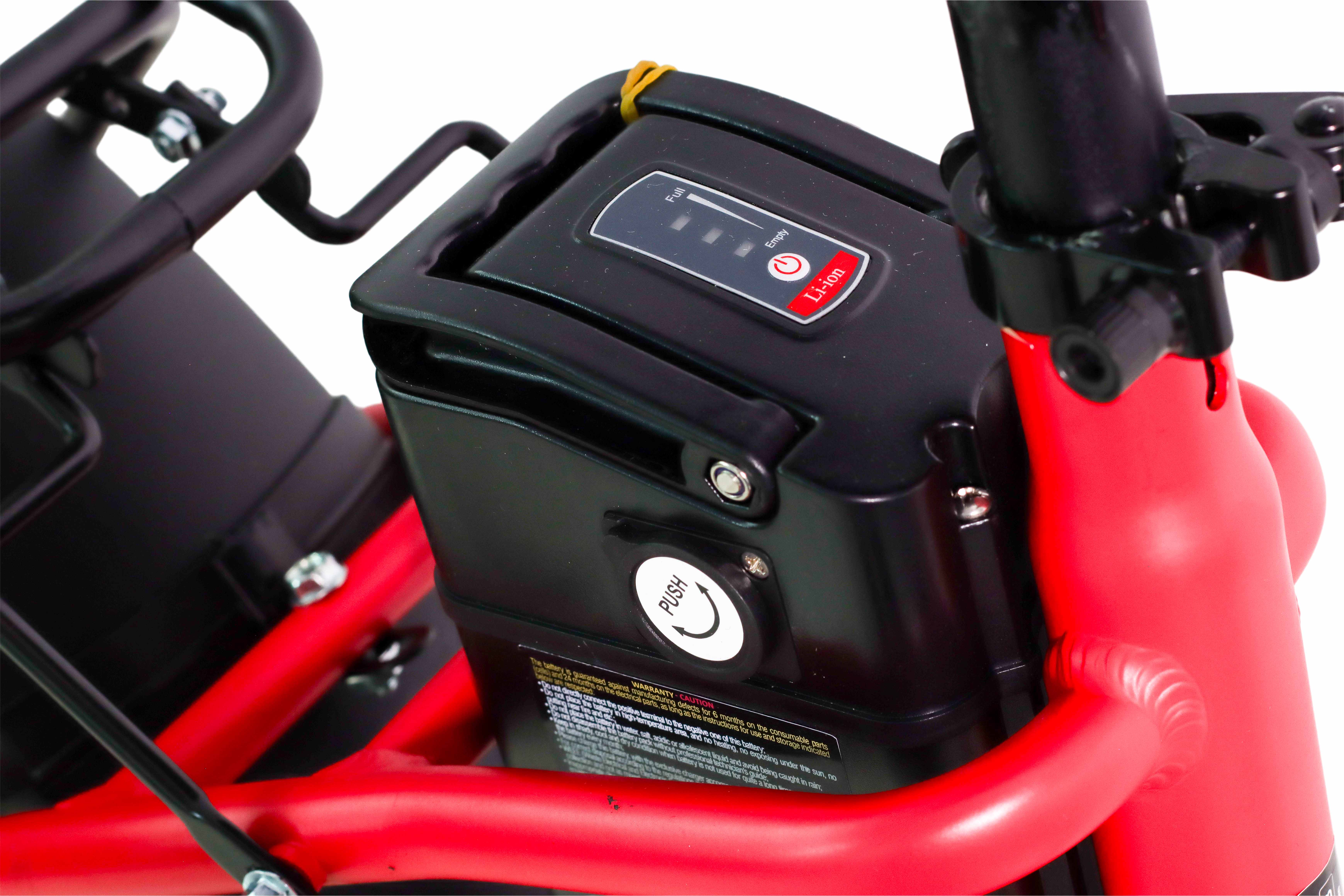 Batterie Amovible au Lithium en 36V13AH : 468WH avec Clés de verouillage