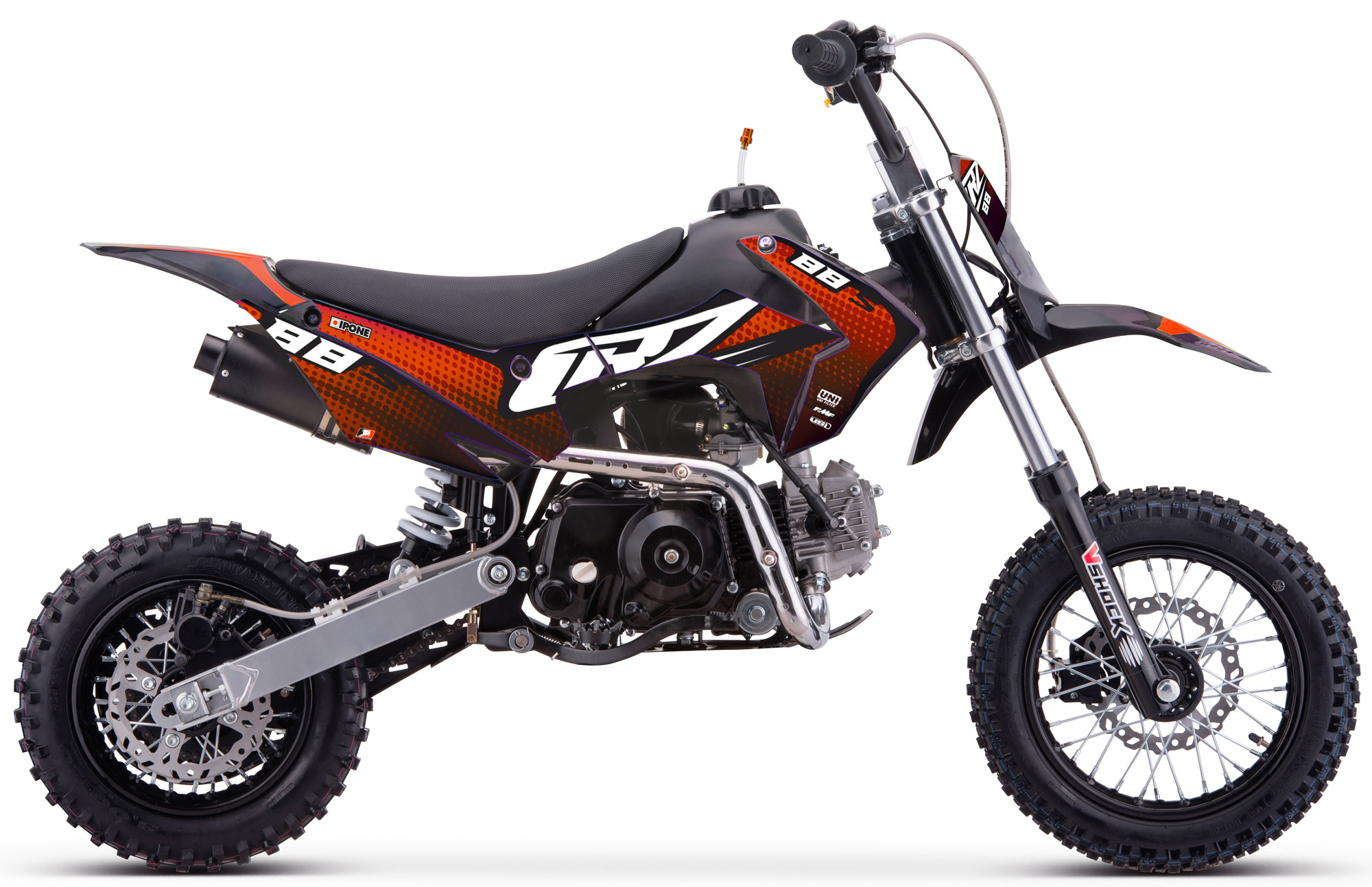 Forcellone + Scarico Black Edition