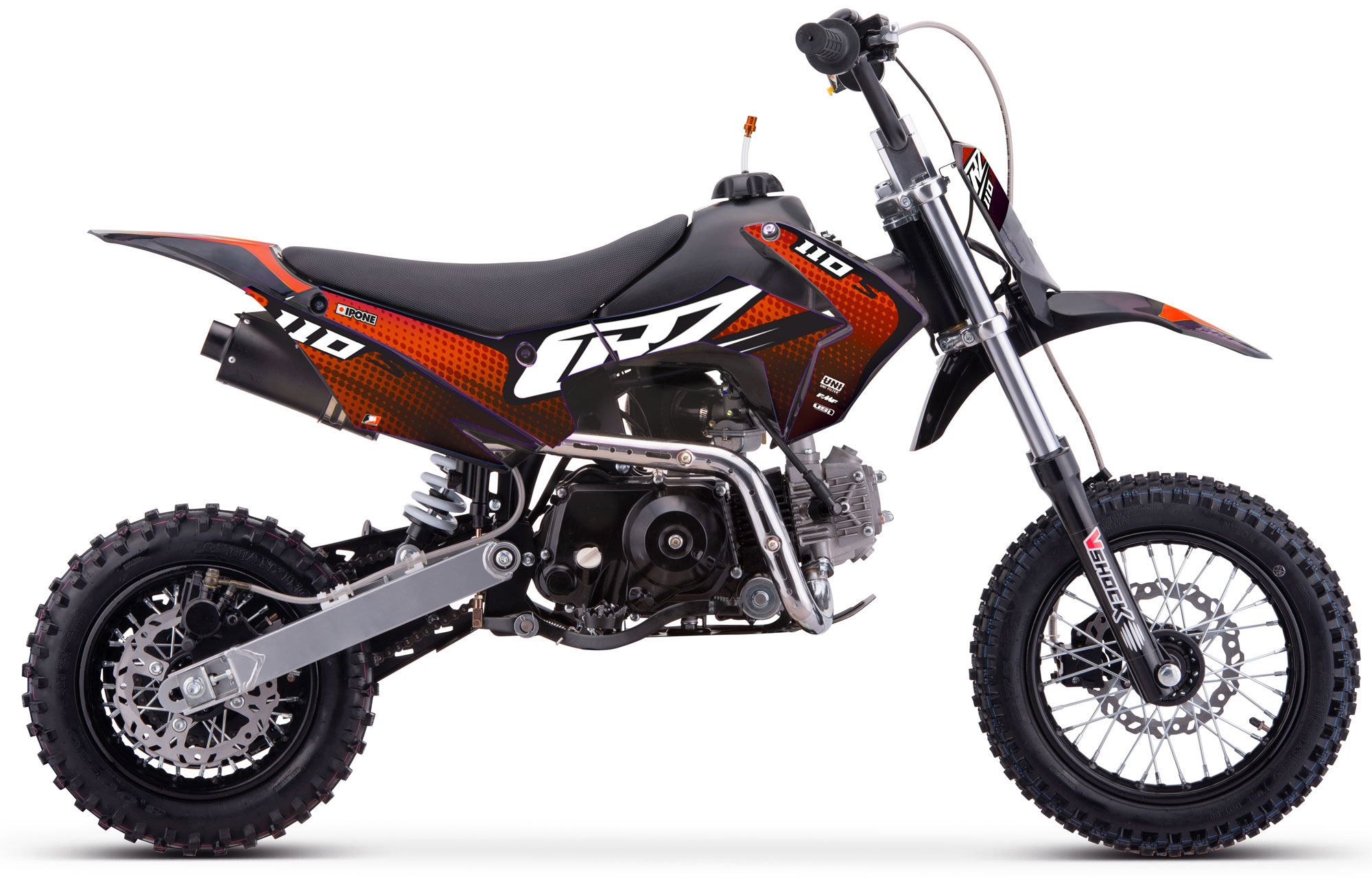 Forcellone + Scarico Black Edition: