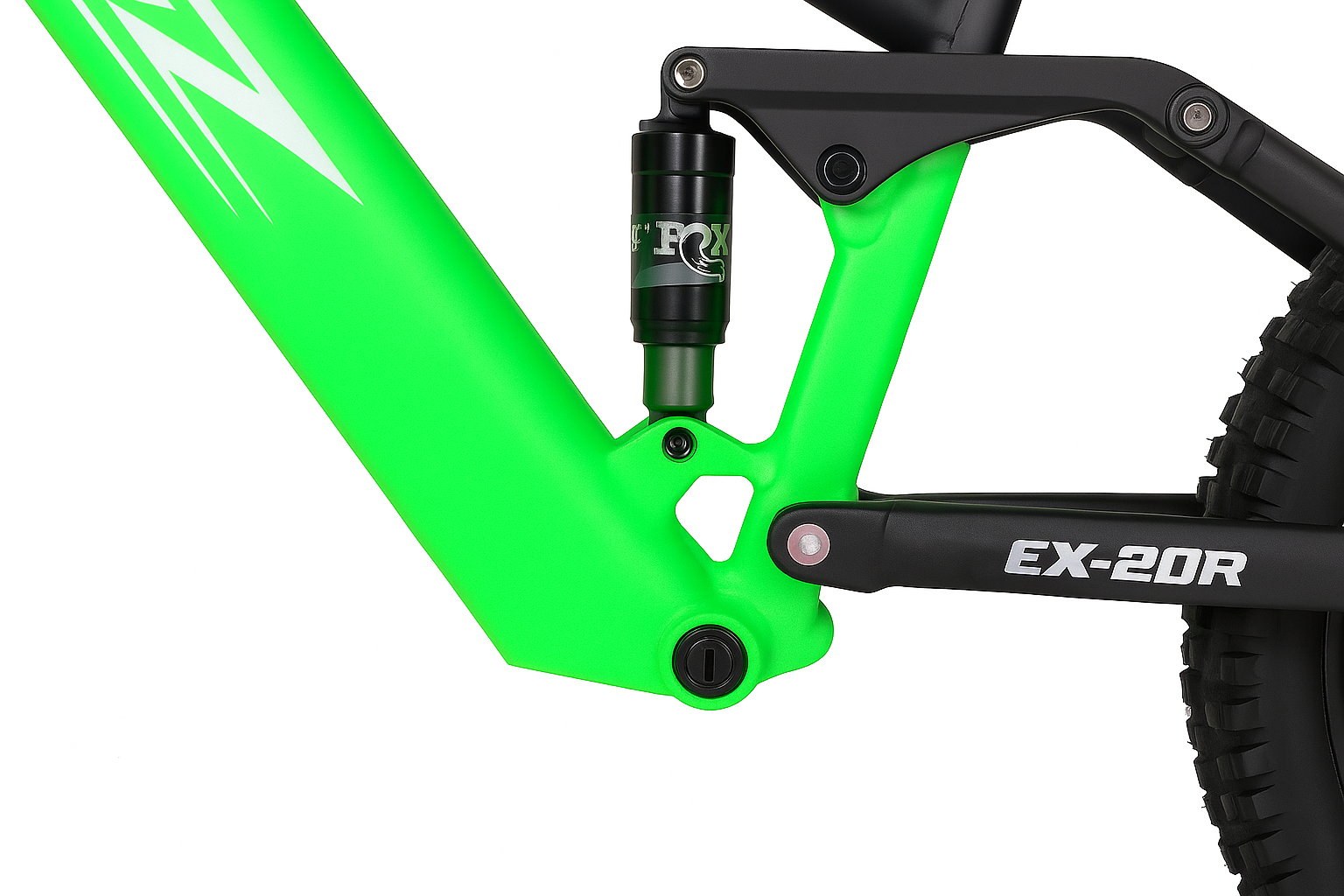 Nouveau Cadre Aluminium 6061 CRZ - Suspension nouvelle cinématique 4 Bar Linkage avec bielette basculeur