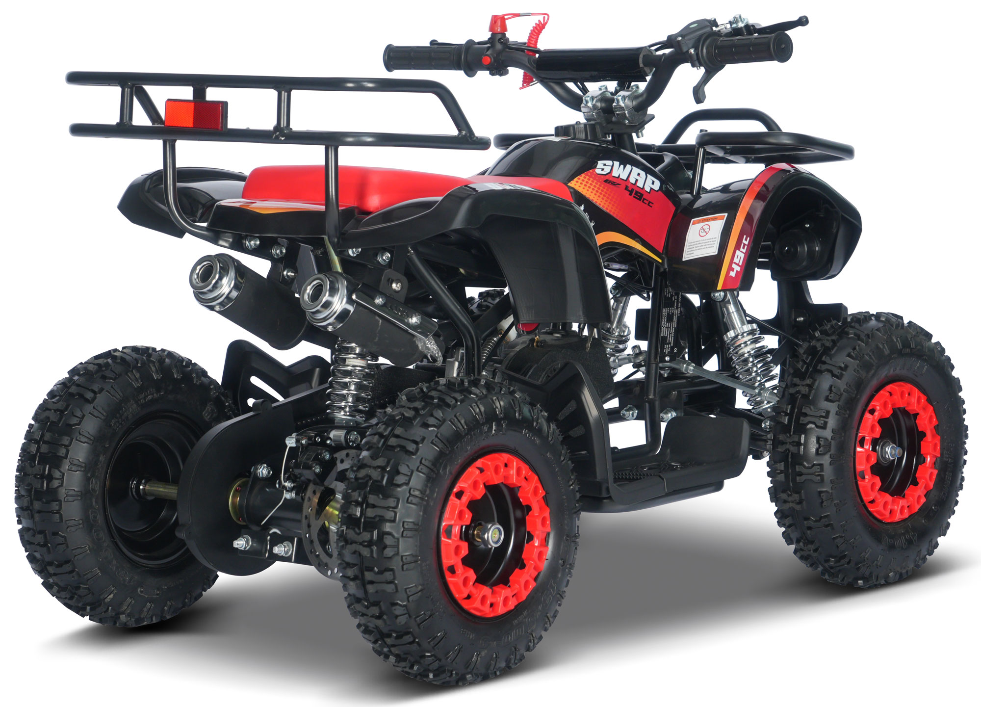 Roue arrière et avant 6 Pouces