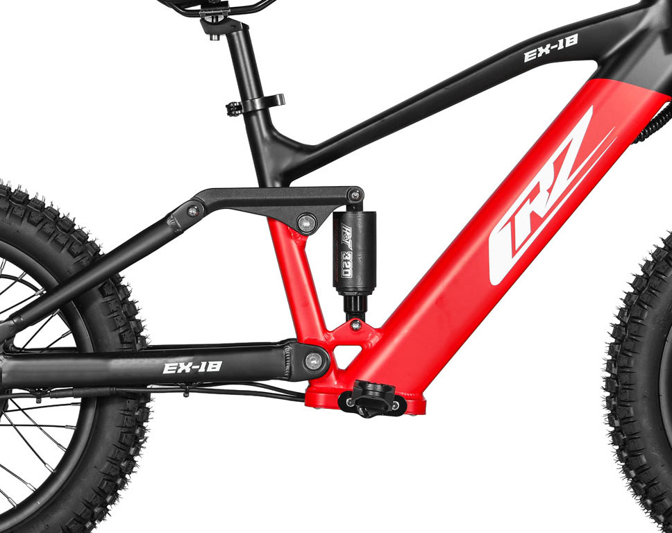 Nouveau Cadre Aluminium 6061 CRZ - Suspension nouvelle cinématique 4 Bar Linkage avec bielette basculeur