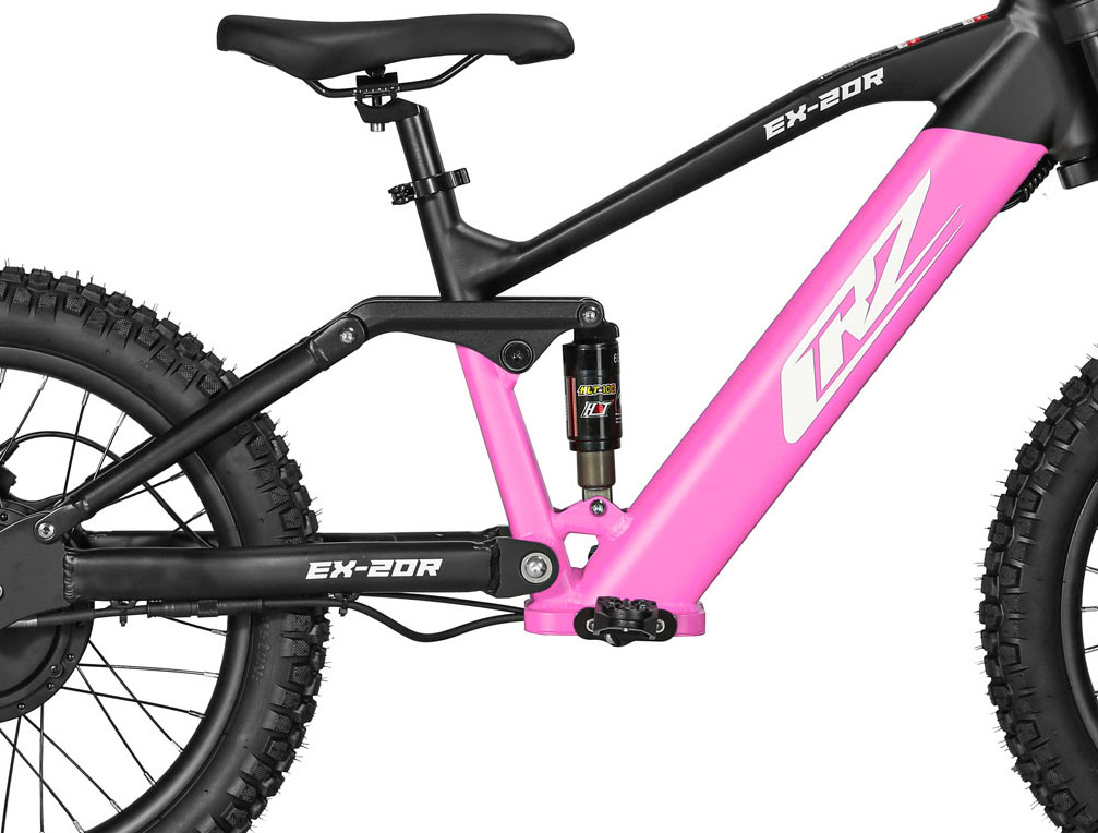 Nouveau Cadre Aluminium 6061 CRZ - Suspension nouvelle cinématique 4 Bar Linkage avec bielette basculeur