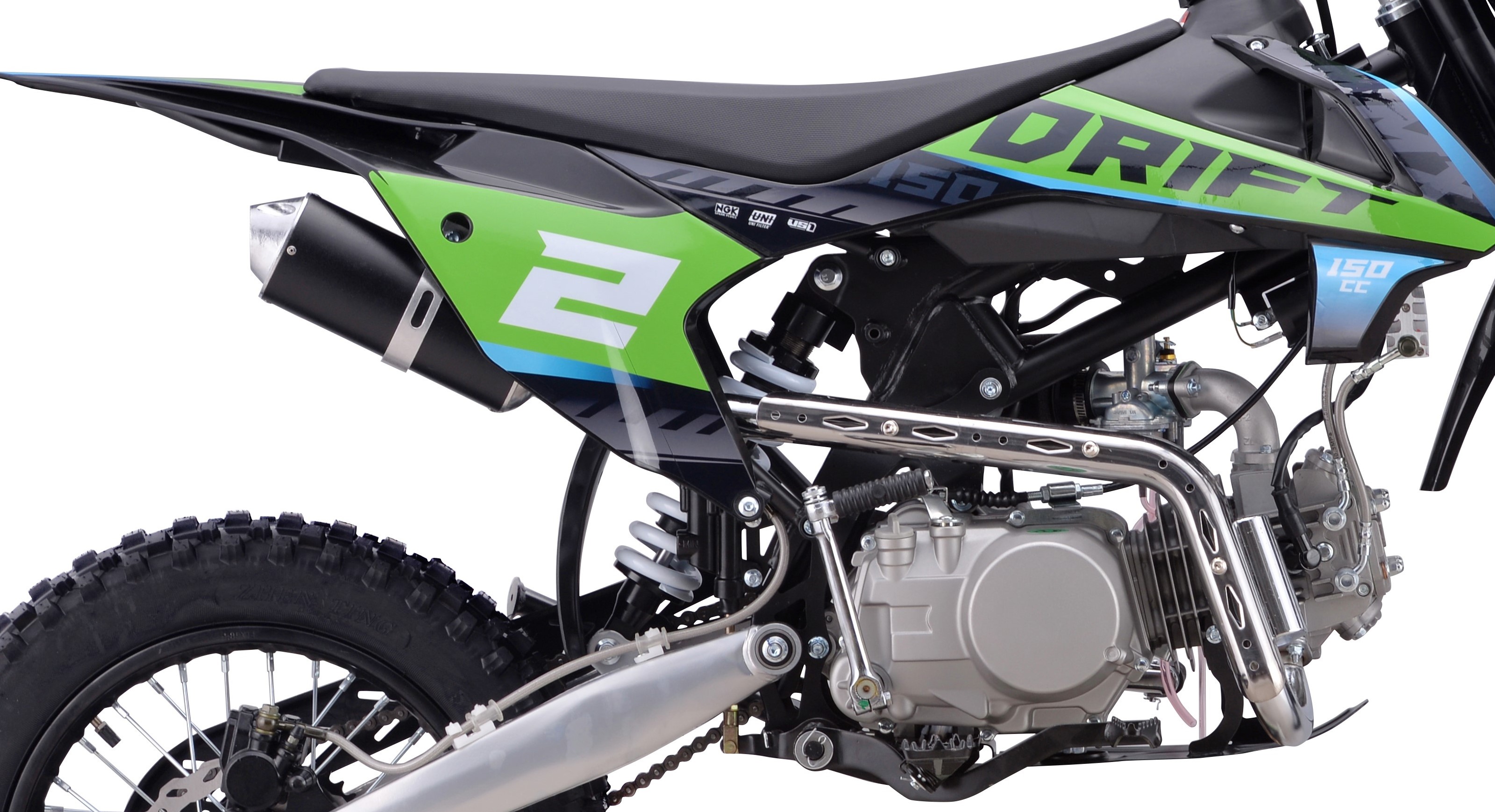 Scarico tipo CRF 110 plus PowerBomb