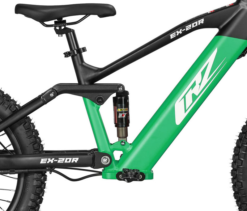 Nouveau Cadre Aluminium 6061 CRZ - Suspension nouvelle cinématique 4 Bar Linkage avec bielette basculeur