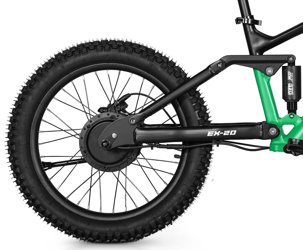 Puissant moteur brushless de 500W + Batterie Lithium 36V 7.8Ah