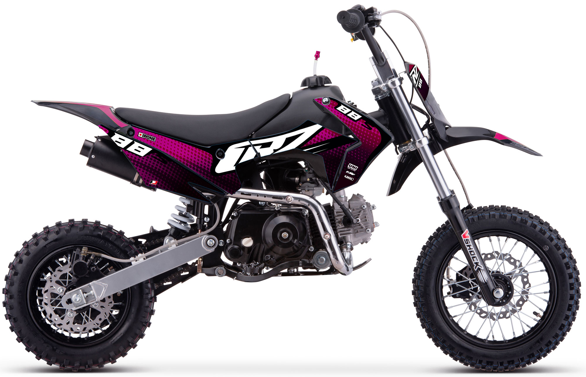 Forcellone + Scarico Black Edition