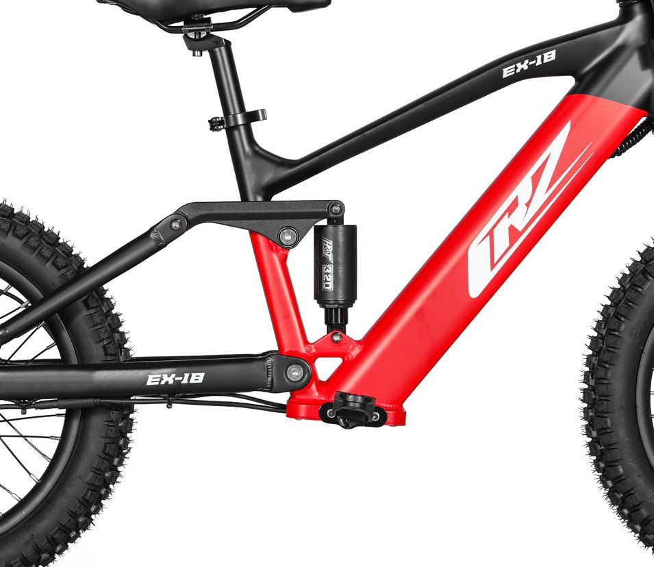 Nuovo telaio in alluminio 6061 CRZ - Nuova cinematica delle sospensioni a 4 barre con collegamento a bilanciere