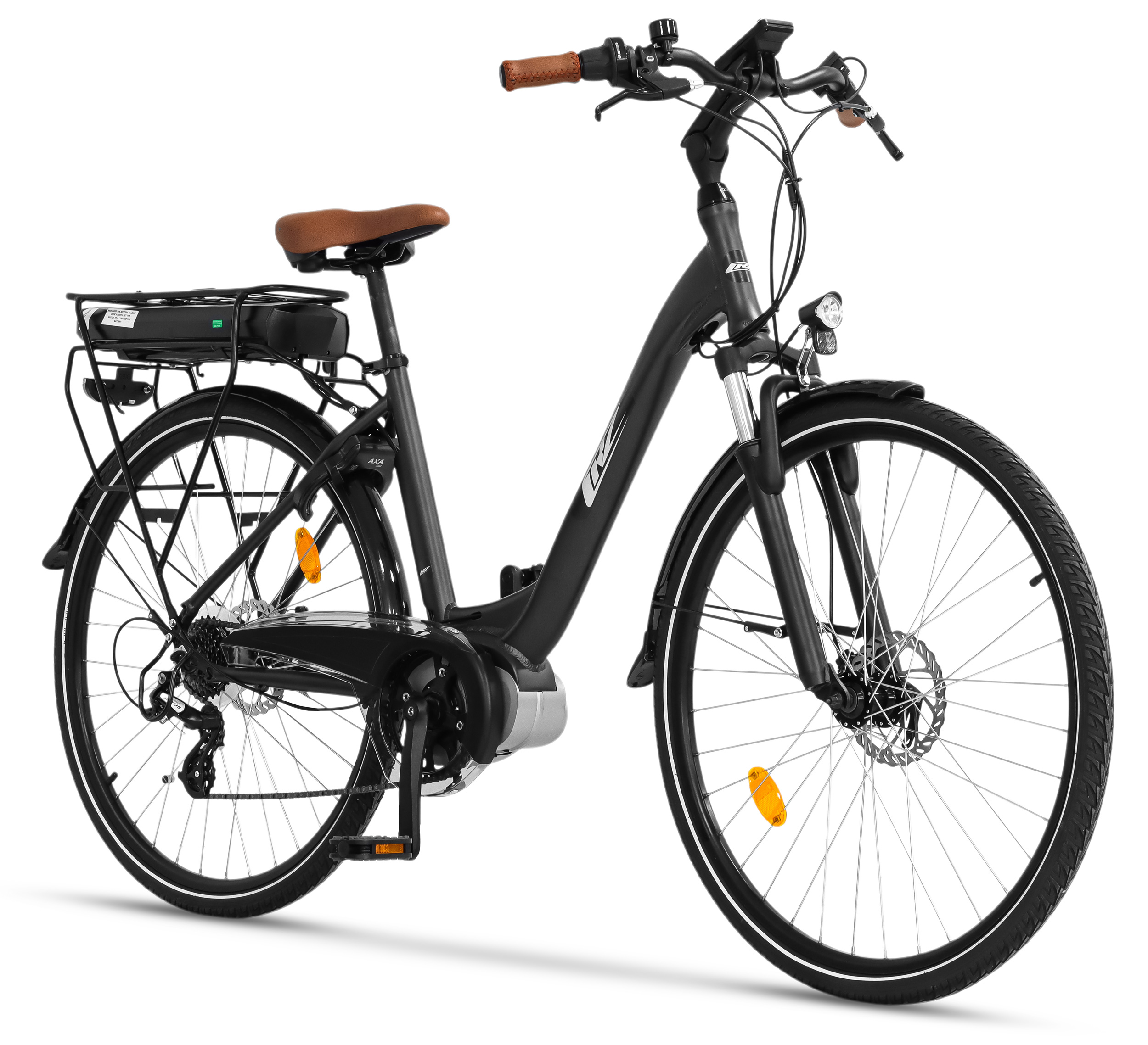Elettrico su bici da 28", ideale a partire da 1m60