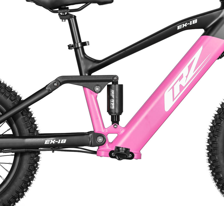 Nuovo telaio in alluminio 6061 CRZ - Nuova cinematica delle sospensioni a 4 barre con collegamento a bilanciere